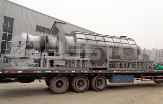 Shipment of Beston Biochar Production Machine