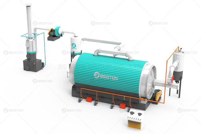 Beston Batch Charcoal Production Machine Design